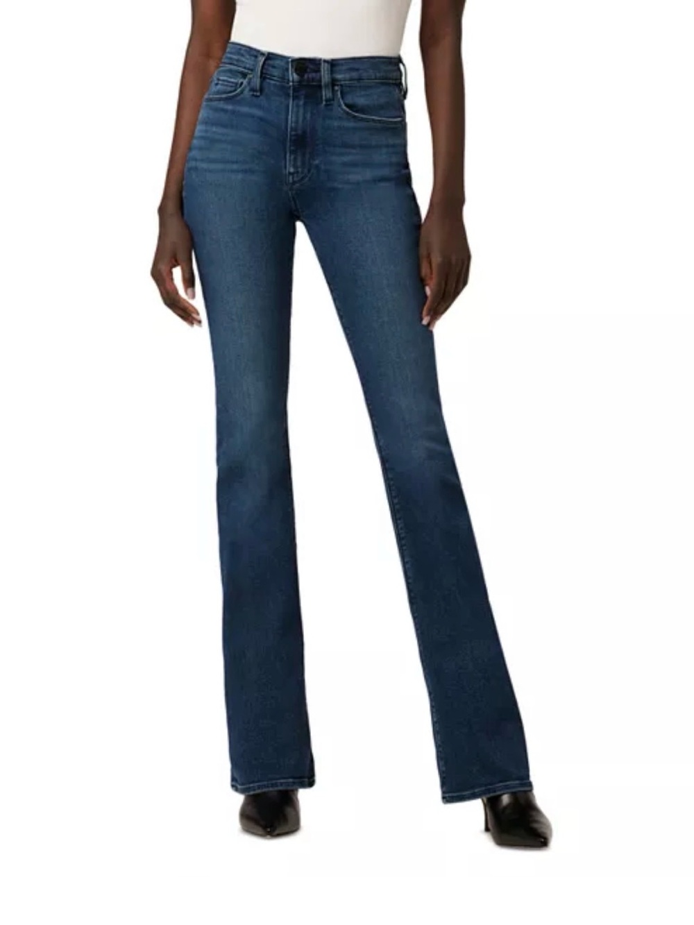 Hudson Jeans Dark Blue Flare High-Rise Jeans